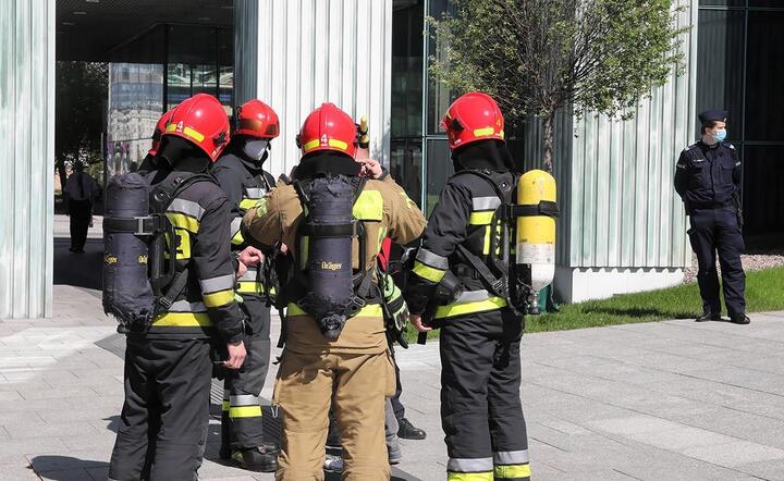 ewakuacja Sądu Najwyższego w Warszawie / autor: TVP Info
