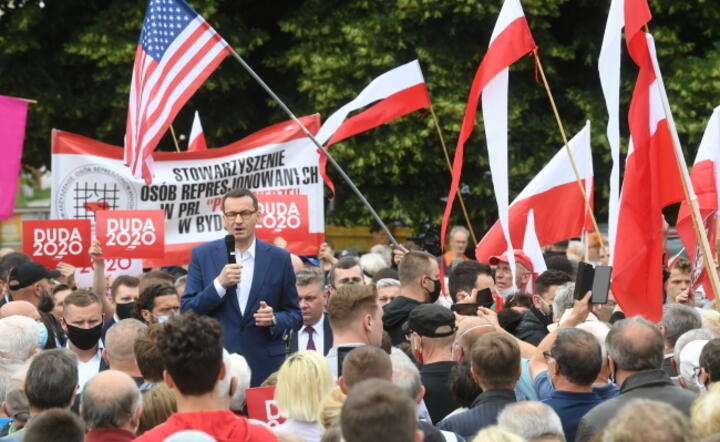 Premier Mateusz Morawiecki, Bydgoszcz / autor: PAP/Tytus Żmijewski