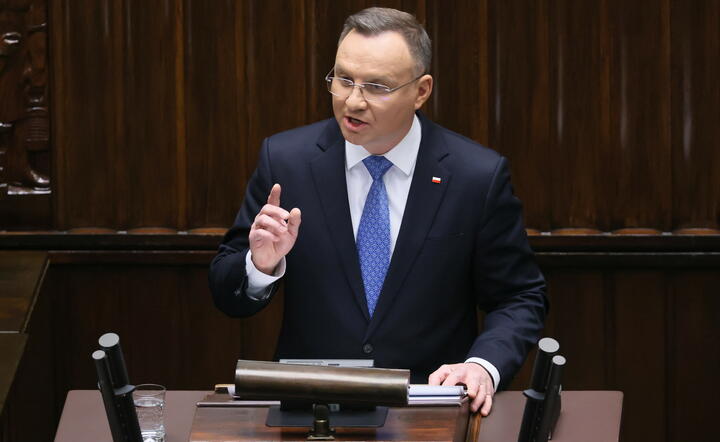 Prezydent Andrzej Duda / autor: PAP/Leszek Szymański