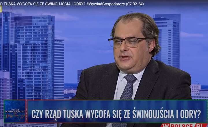 Marek Gróbarczyk był gościem telewizji wPolsce.pl / autor: fot. Fratria