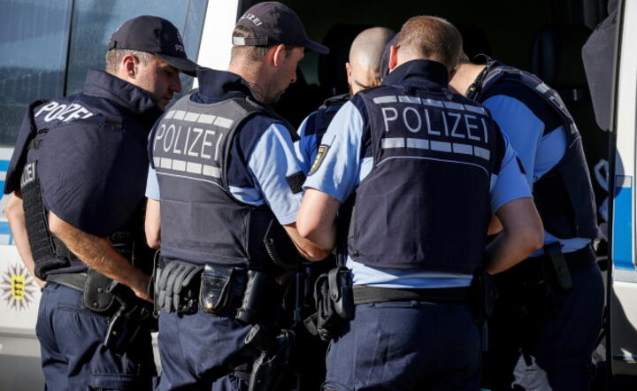 Polizei / autor: EPA/PAP