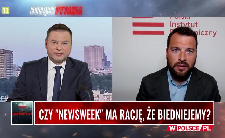 Maks Wysocki i Piotr Arak, dyrektor PIE / autor: Fratria, wPolsce.pl