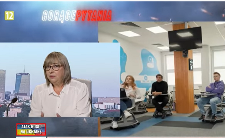 Ewa Barlik, Akademia Leona Koźmińskiego / autor: Fratria