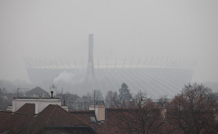 Smog w Warszawie, jesień 2017 / autor: fot. Andrzej Wiktor