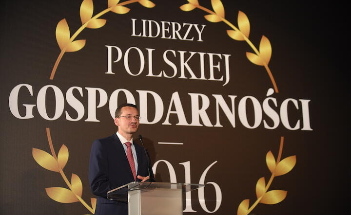 Minister rozwoju Mateusz Morawiecki