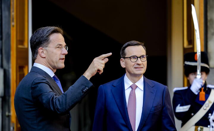 Premier Marek Rutte i premier Mateusz Morawiecki / autor: pap