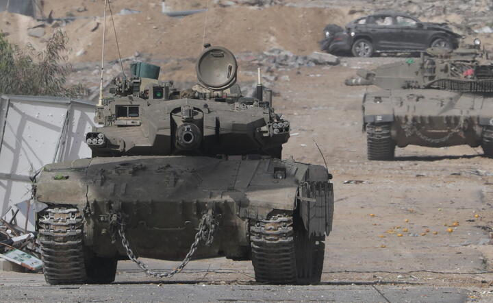 MIDEAST ISRAEL PALESTINIANS GAZA CONFLICT / autor: PAP/EPA/MOHAMMED SABER