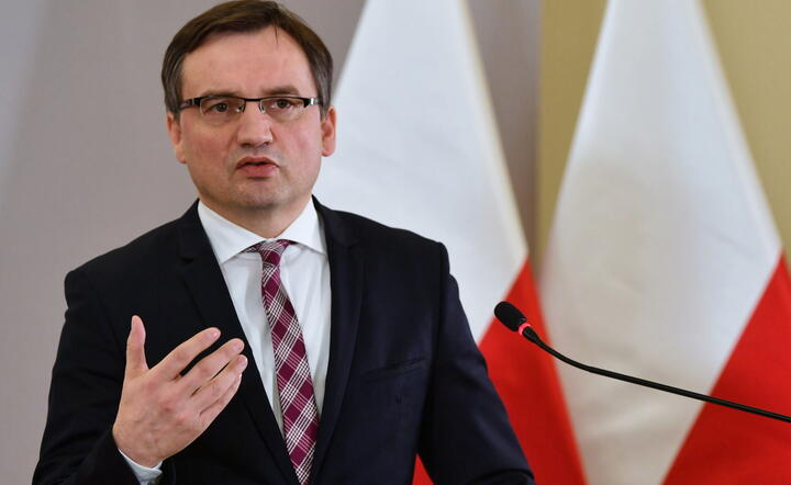 Minister sprawiedliwości i prokurator generalny Zbigniew Ziobro  / autor: PAP/Bartłomiej Zborowski