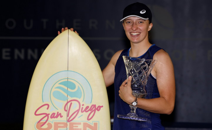 Iga Świątek / autor: Twitter/WTA