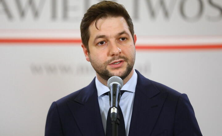 wystąpienie Patryka Jakiego w Parlamencie Europejskim, 06.4.2022 r. / autor: PAP