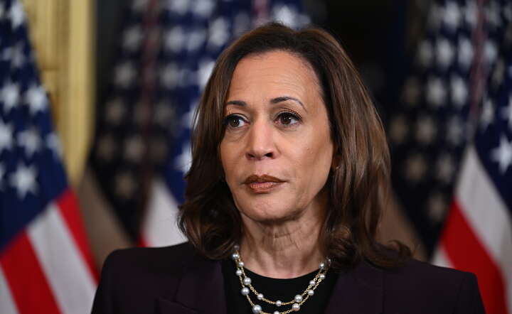 Wiceprezydentka USA Kamala Harris / autor: PAP/EPA/KENNY HOLSTON / POOL