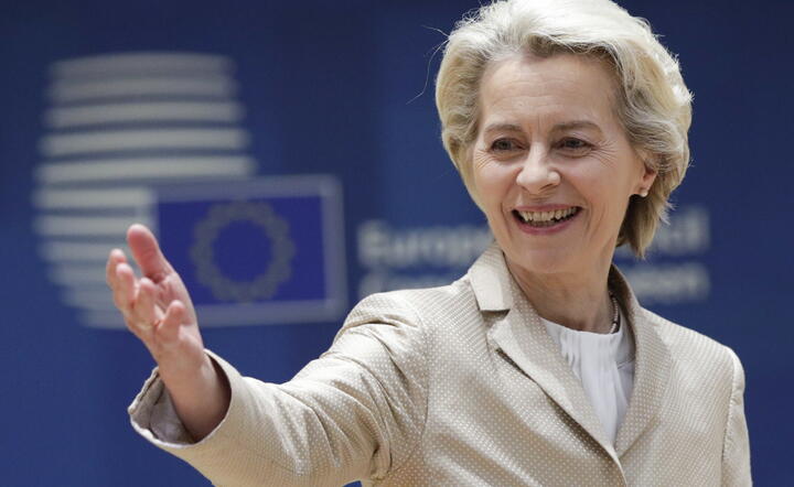 przewodnicząca KE Ursula von der Leyen / autor: PAP/EPA/OLIVIER HOSLET