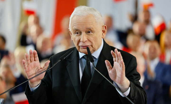 Prezes PiS Jarosław Kaczyński / autor: PAP