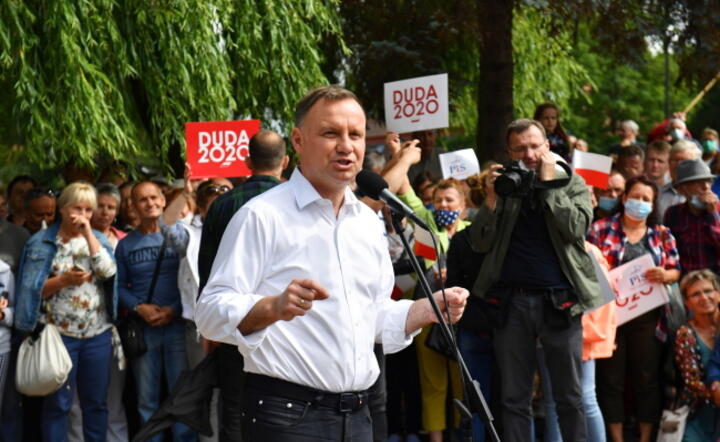 Od kiedy zostałem prezydentem cena gazu spadła o prawie 18 proc. / autor: PAP/ Marcin Bielecki