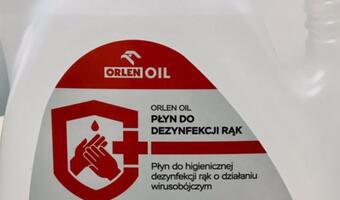 ORLEN podwoi produkcję płynu do dezynfekcji rąk