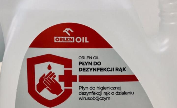 Płyn do dezynfekcji / autor: Orlen