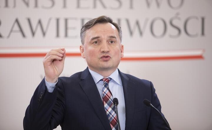 minister sprawiedliwości Zbigniew Ziobro / autor: Fratria