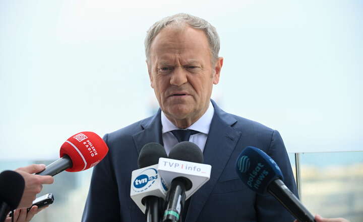 Premier Donald Tusk / autor: PAP/Marcin Obara