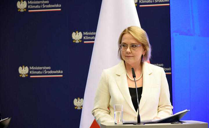 Minister klimatu i środowiska Anna Moskwa / autor: Fratria