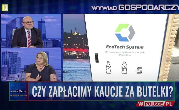 Barbara Groele, sekretarz generalna stowarzyszenia Krajowa Unia Producentów Soków, gość „Wywiadu Gospodarczego” / autor: YT @wpolsce.pl - screen