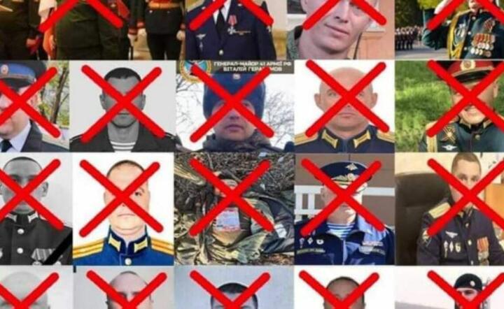 Wojna na Ukrainie/zabici dowódcy rosyjskiego wojska / autor: Twitter/Obi
