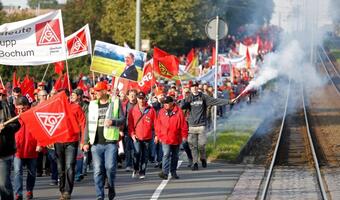 „Uroki” globalizacji powodem furii niemieckich hutników