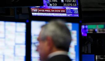 Zwyżkowy rajd na Wall Street. Dow Jones ponownie z rekordem wszech czasów