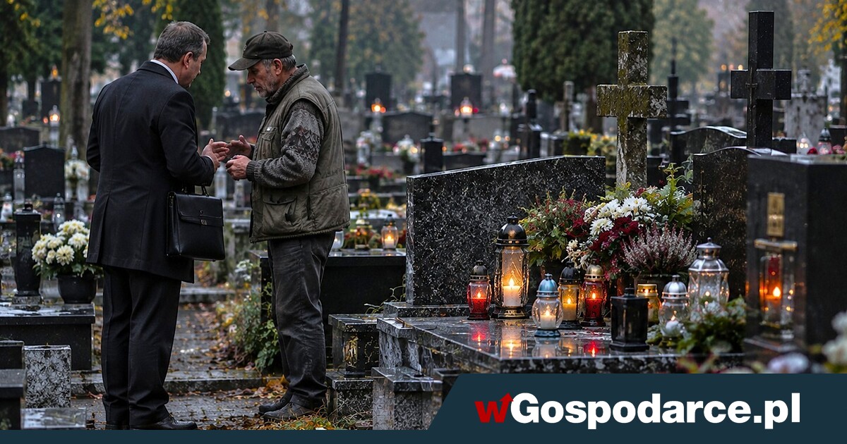Handlują grobami, by zarobić! Ekshumują choćby zmarłych