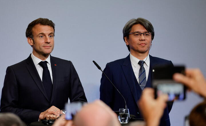 Prezydent Francji Macron / autor: pap