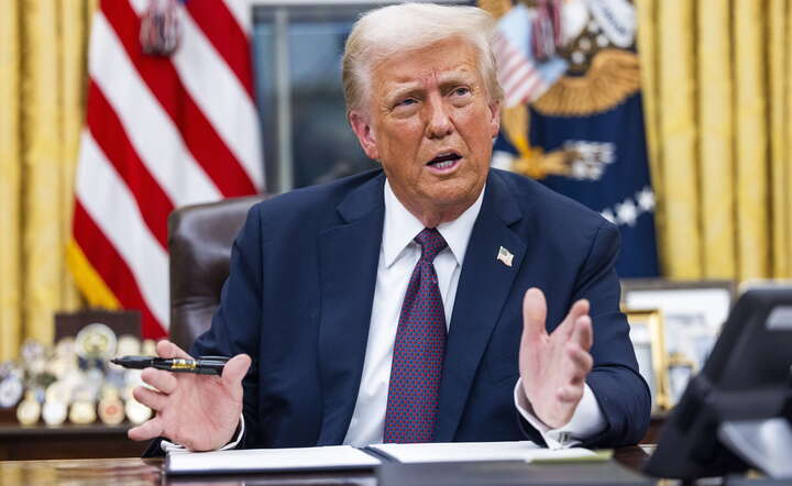 Prezydent USA Donald Trump / autor: PAP