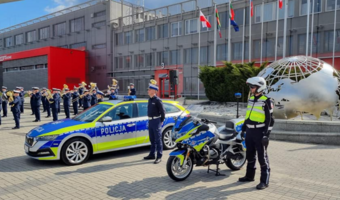 Policja zaprezentowała nowe oznakowanie radiowozów