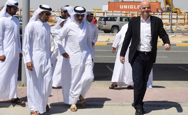 Gianni Infantino, prezydent FIFA, fot. PAP/EPA/STRINGER