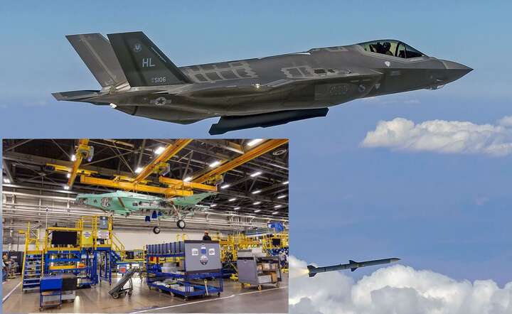 Pierwszy polski F-35, oznaczony AZ-01 już jest na linii produkcyjnej / autor: Pixabay / materiały prasowe Lockheed Martin