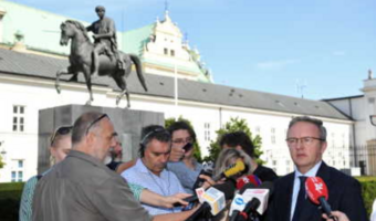 Prezydenci Polski, Niemiec i USA w Warszawie 1 września