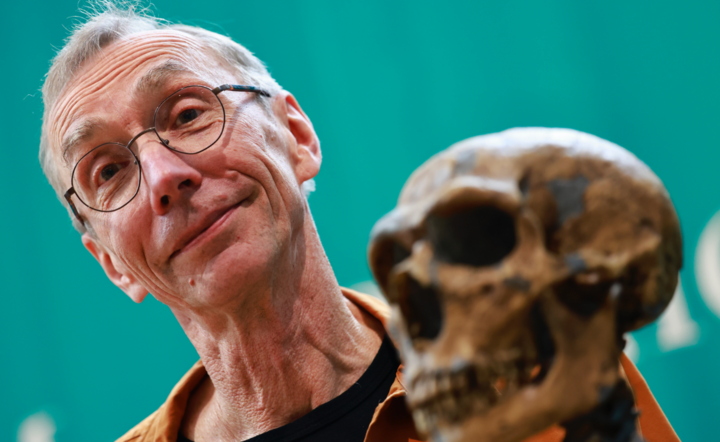 Svante Paabo / autor: PAP/EPA/HANNIBAL HANSCHKE