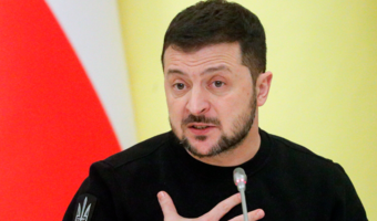 Zełenski wezwał biznes Austrii do wycofania się z Rosji
