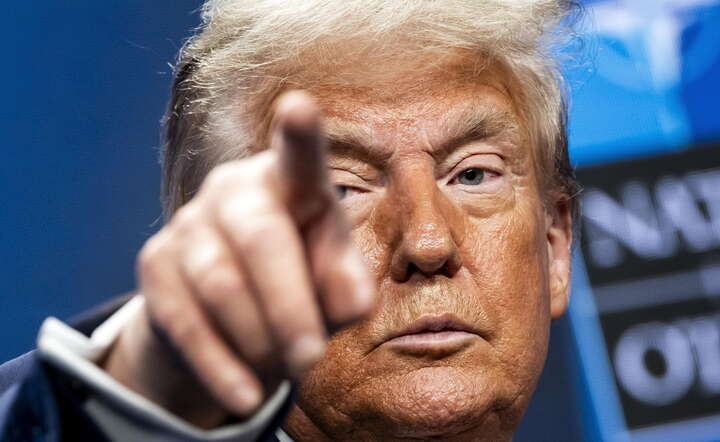 Prezydent USA Donald Trump / autor: PAP/EPA/REMKO DE WAAL