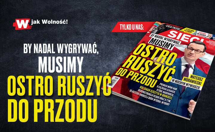Okładka tygodnika Sieci 32/2020 / autor: Fratria