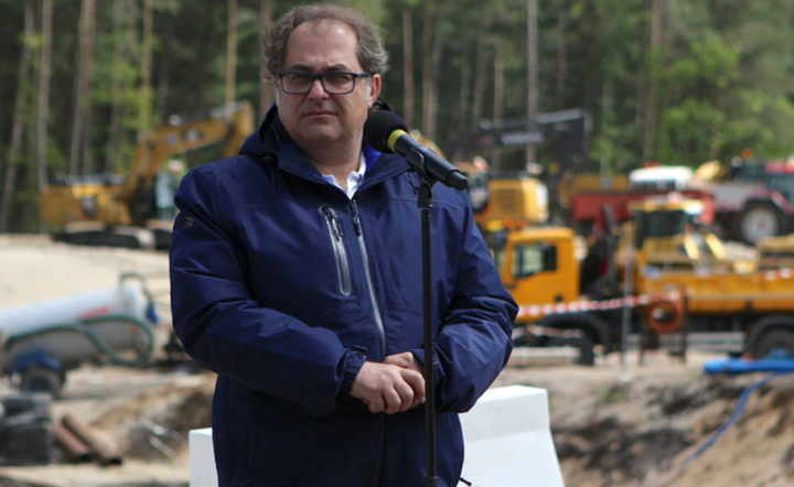 wiceminister infrastruktury Marek Gróbarczyk / autor: Fratria