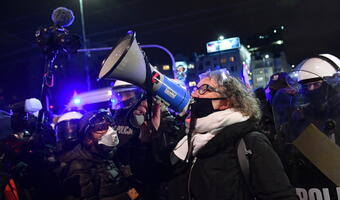 Strajk kobiet. Lempart opluła policjanta i obrażała
