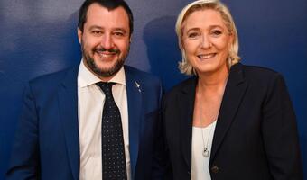 Salvini i Le Pen ogłaszają wspólny front