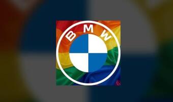 Tęczowe logo BMW.  To nie musi się podobać