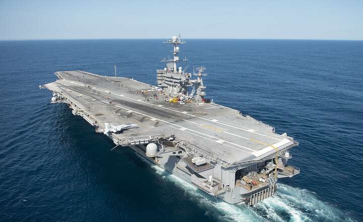 Amerykański lotniskowiec USS Harry Truman. ZDJĘCIE ILUSTRACYJNE / autor: Pixabay