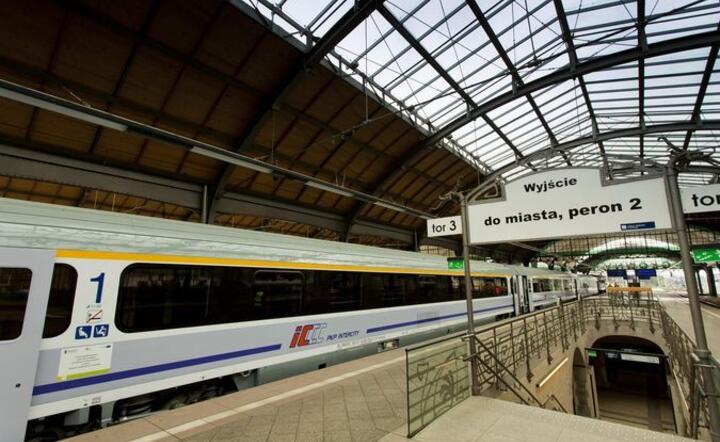 Skład PKP Intercity na dworcu PKP we Wrocławiu, fot. materiały prasowe PKP