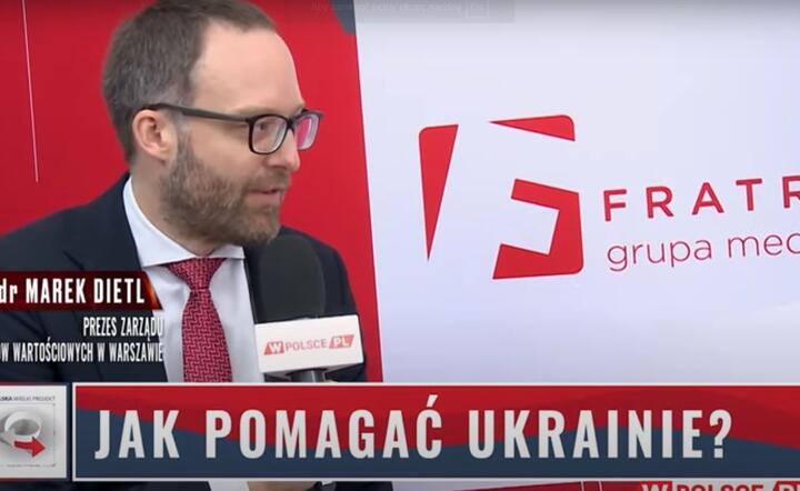 Szef GPW dr Marek Dietl / autor: fot. Fratria