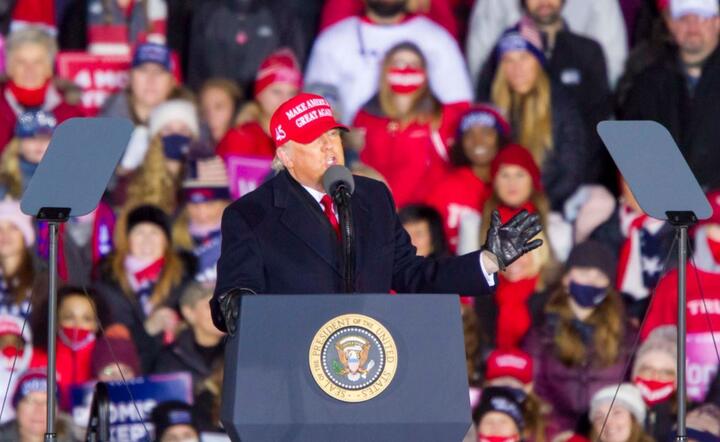 Prezydent USA Donald Trump / autor: PAP/EPA/JEFFREY SAUGER