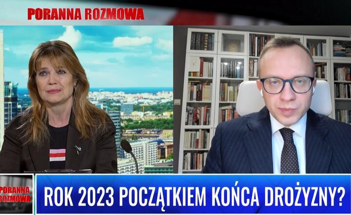 wiceminister finansów Artur Soboń na antenie wPolsce.pl / autor: Fratria