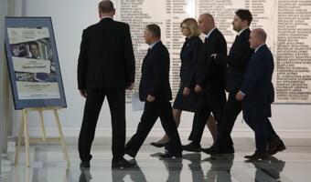 Koniec spotkania Elżbiety Witek z Marianem Banasiem