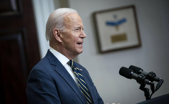 Prezydent USA Joe Biden / autor: PAP/EPA/Al Drago / POOL