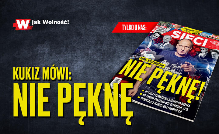 Okładka tygodnika Sieci / autor: Fratria